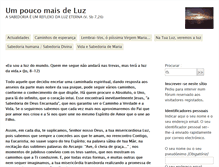 Tablet Screenshot of luz-da-sabedoria-divina.com